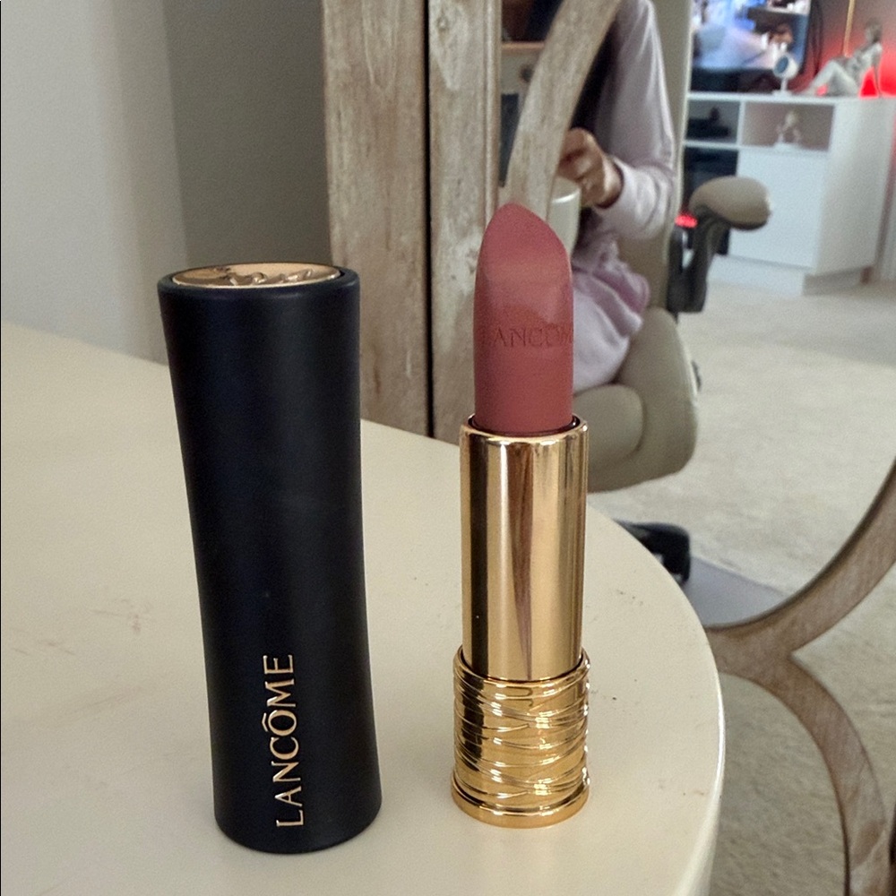 Lancome 217 Nude Shot Matte Lipstick - Elegant Pink